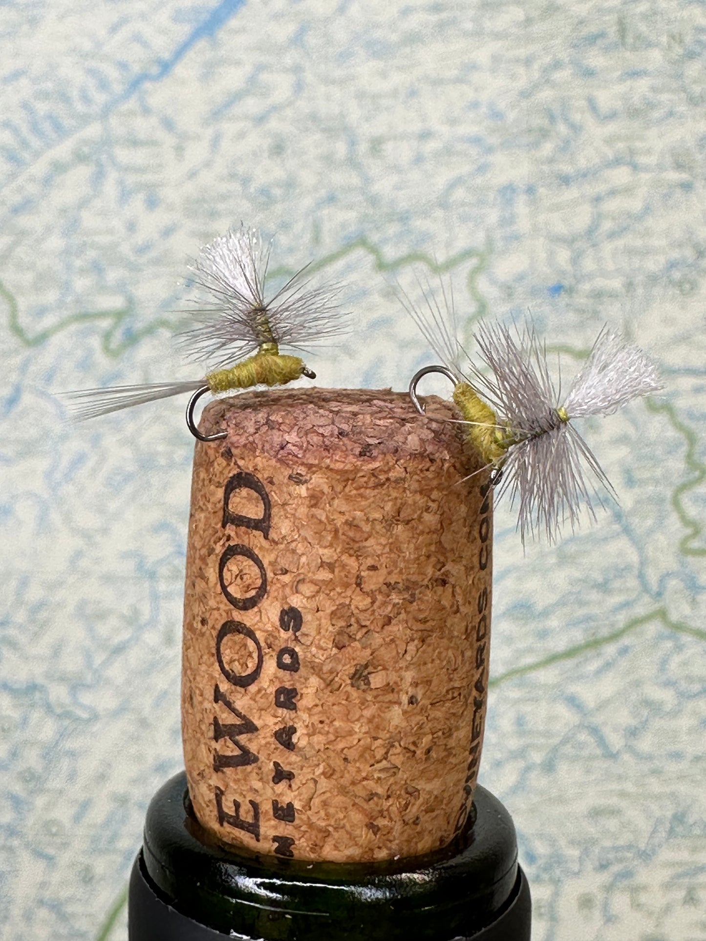BWO Parachute Dry Fly