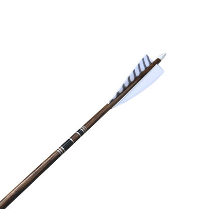 King Arrows - Traditional Arrows - Classic White