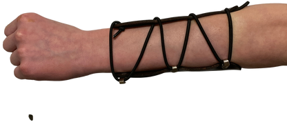 Classic Youth Arm Guard - Dark Brown