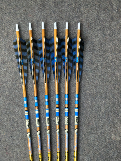 Custom Gold Tip XT Traditional 400 Arrows (6) – Laurel Mountain Outfitters
