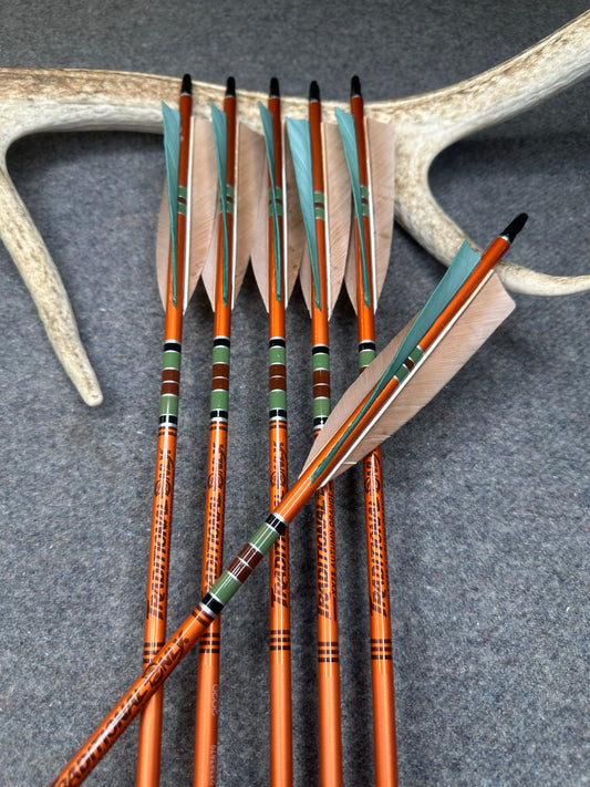 Easton Autumn Orange Aluminum Arrows 2020 - Custom