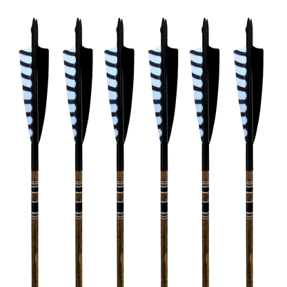 King Arrows - Traditional Arrows - Black Jack