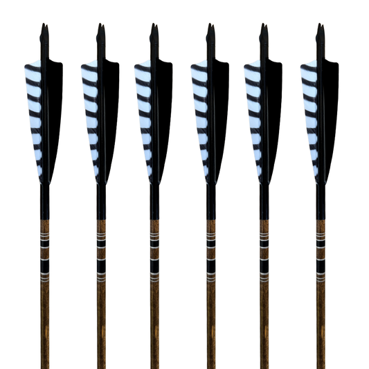 King Arrows - Traditional Arrows - Black Jack