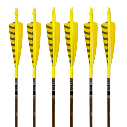 King Arrows - Traditional Arrows - Yellow