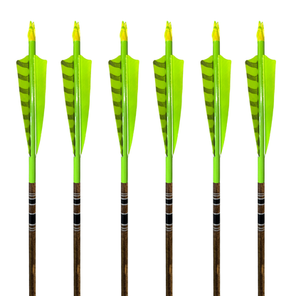 King Arrows - Traditional Arrows - Flo Green