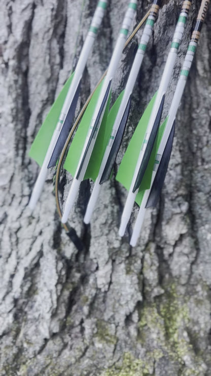 “Emerald” Gold Tip Traditional Arrows 600s