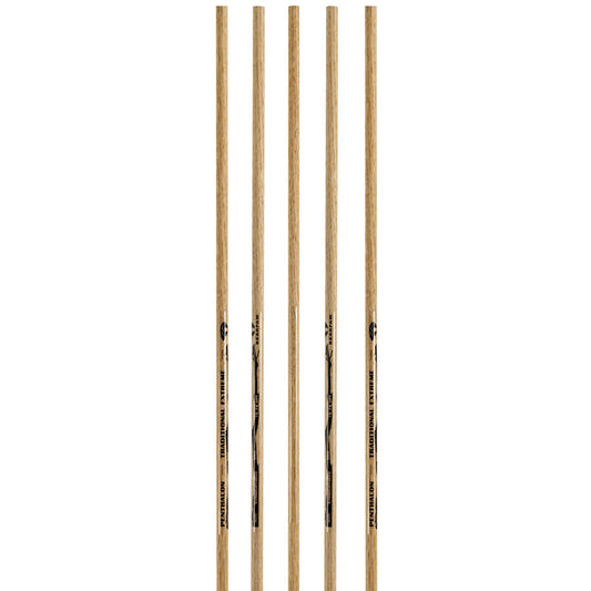 Penthalon Traditional Extreme - Woodgrain Carbon Shafts - 6 Pack