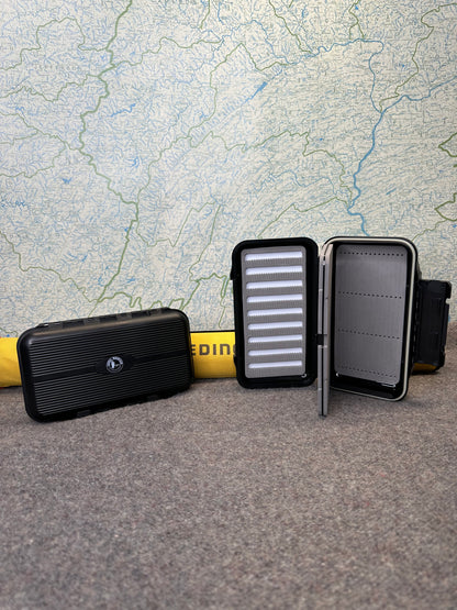 catch fly fishing fly box Compartment Dry 10 Sections sized with plenty of punch The Catch All Fly Box