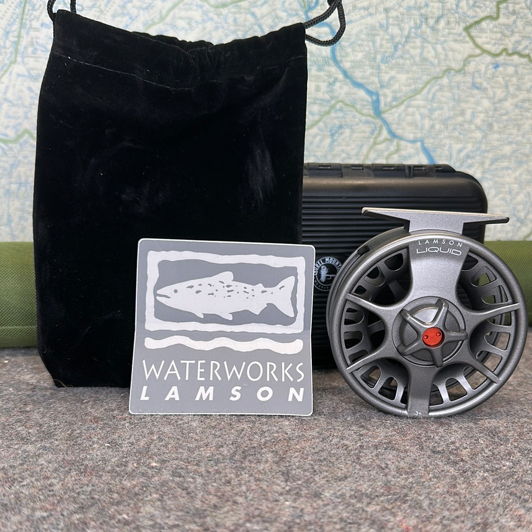 Waterworks Lamson Liquid 3-Pack Fly Reels at The Fly Shop