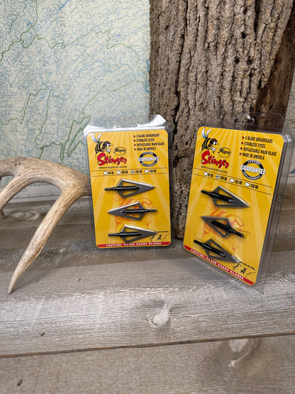 broadhead fishing lure Magnus Stinger 2 Blade Broadhead